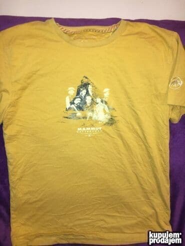 Original MAMUT majica XL 100% cotton Ramena 52cm duzina 75cm TOP na lalafo.rs Original MAMUT majica XL 100% cotton Ramena 52cm duzina 75cm TOP