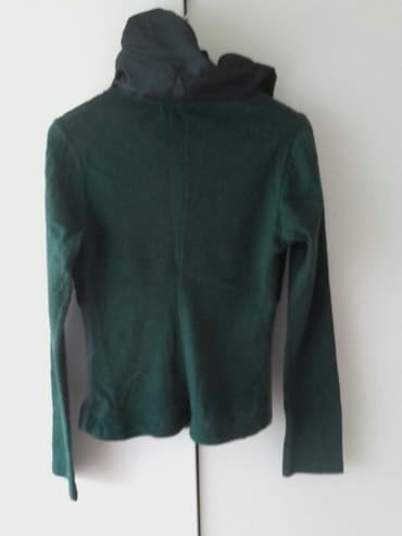 tunike elegantne: M, Saten, Jednobojni, bоја - Zelena — 3