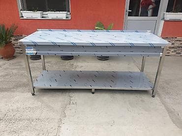 Radni sto dimenzija 190-70- 85cm visine od prohroma sa plocom od