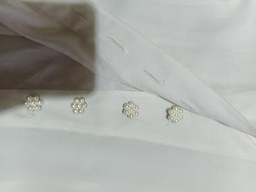 Shirts, blouses and tunics: Bela ženska košulja sa kratkim rukavima i klasičnim kragnom. Prednji — 5