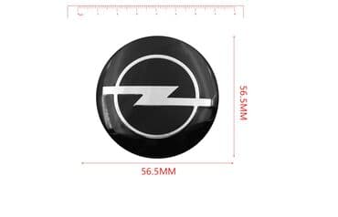 Vozila: OPEL-plastificirane nalepnice za felne-set od 4 komada BLACK OPEL - — 5