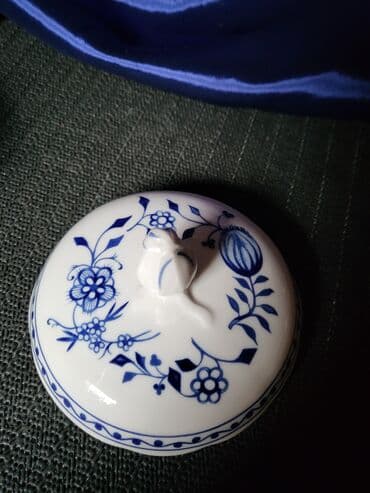 Sobne biljke: Secernica 1968 do 1987g.Kahla porcelan cvibl mustra Nemacka. Posuda — 9