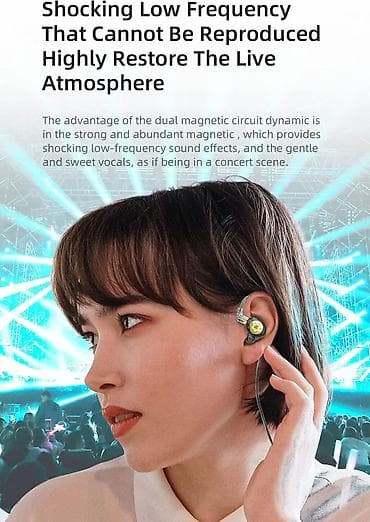 bluetooth zvucnik sa radiom: KZ EDX Pro žičane in-ear slušalice (IEM) - Poboljšan dizajn: prozirno — 5