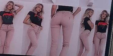 s oliver obuca: Ženske slim-fit pantalone, svetloružičaste boje. - Kroj: uske — 5