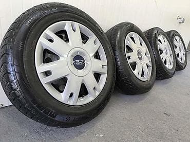 Car Parts & Accessories: ČELIČNE FELNE FOCUS CONNECT 15 5 X 108 | Celicne felne sa ratkapnama — 1