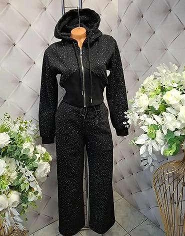 kaputi mona: Ženska trenerka sa kapuljačom, kompletiranom sa duksericom na — 6