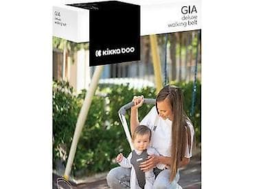 kaucuk narukvice za bebe: KikkaBoo Kaiš za prohodavanje Gia Mesh – grey Opis: - Deluxe kaiš za — 3