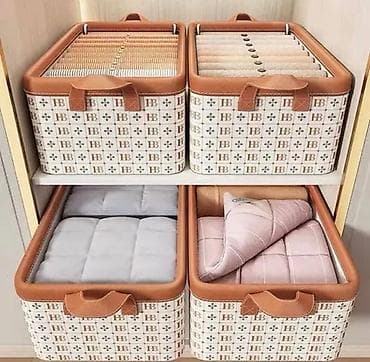 beauty box za kosu: Luksuzna kutija/organizer za garderobu sa kliznim rešetkastim okvirom — 4