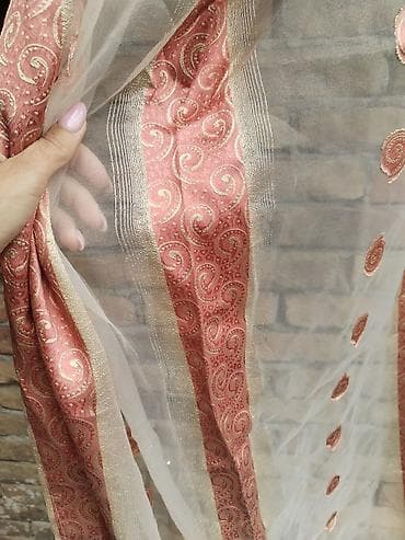 neodol 200: Zavese – set od 3 komada - Materijal: proziran, lagan til/organza sa — 3