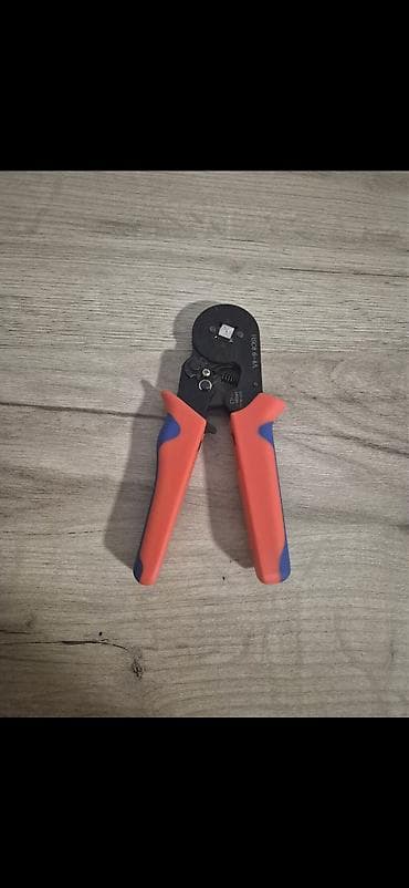 testere za tehnicko: Klešta za krimpovanje ferula (nastavaka za kablove) – model HSC8 6‑4A — 4