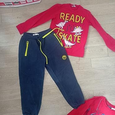 Kids' costumes: Komplet dečije garderobe – više kombinacija za dečake: 1) Dukserica — 1