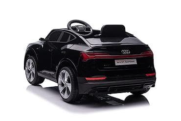 audi na daljinski: Audi E-tron Sportback – Crni | Dečiji auto na akumulator Šifra — 1