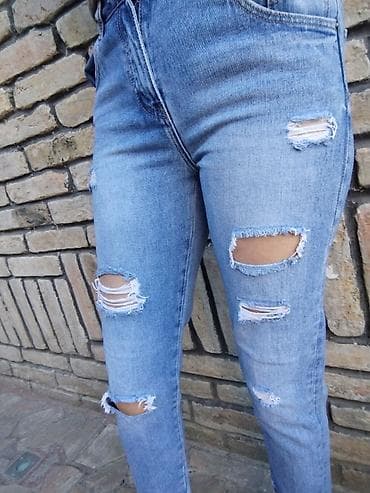 farmerke levis: Farmerke – veličina L - Model: ravne nogavice, mid/high waist kroj - — 8