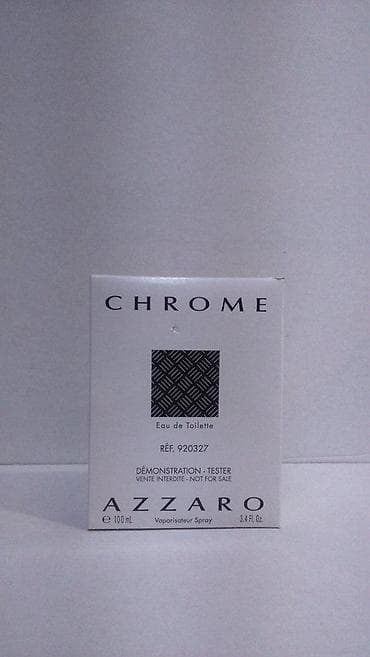 Personal Items: AZZARO CHROME EDT100ML TSTR | Azzaro Chrome edt100ml tstr. Original — 5