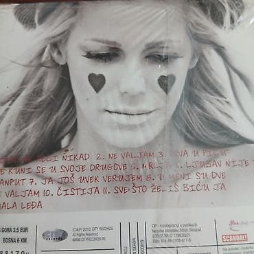 ukoricen album: CD album: Nataša Bekvalac – Ne valjam (City Records, 2010) Izdanje — 2