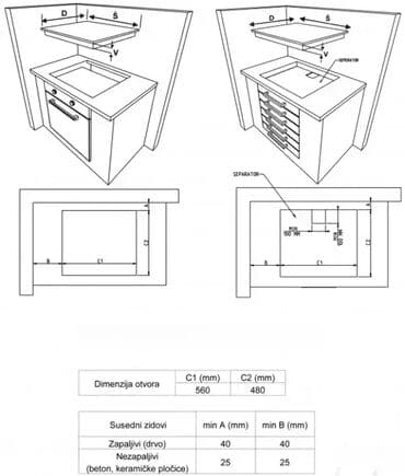 crown indukciona ploca: Tehnički detalji Model : UKE 6040 KN. CVGT Barkod (EAN 13) : Tip  — 3