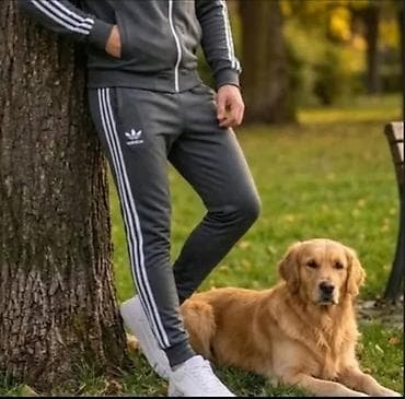 adidas sportska odeća: Trenerka Adidas, bоја - Tamnoplava — 2