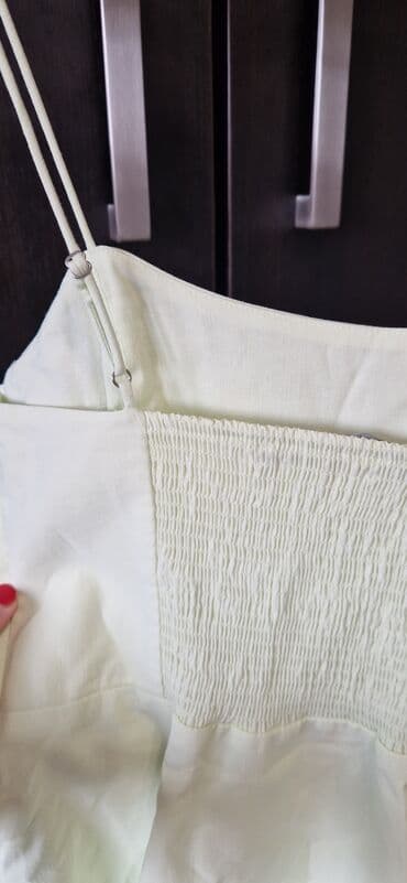 desigual haljina: Zara M, bоја - Zelena, Na bretele — 7