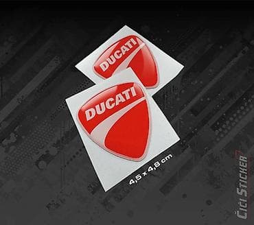 scooter: 3D Stikeri Ducati znakovi - Stikeri za motore - 2803 Unapredite — 1