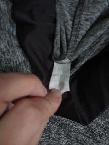 Helanke: Ženske sportsko-kasual helanke/pantalone - Boja: siva melirana -
