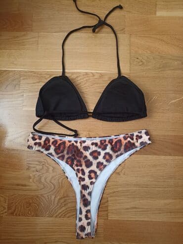 kupaci sinsay: L, Poliester, Leopard, krokodil, zebra, bоја - Crna — 2