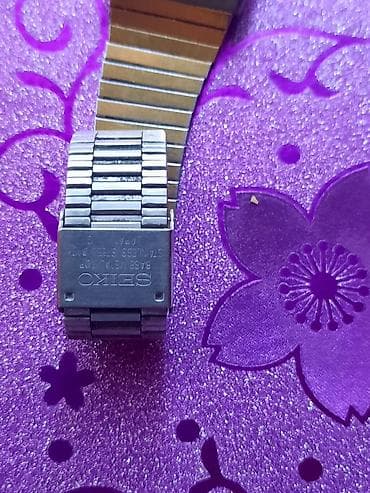 pepco zrenjanin: Seiko kvarcni ručni sat – pravougaono kućište i dvobojna metalna — 3