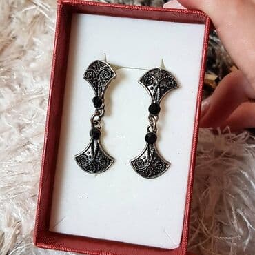 Minđuše na šraf, Handmade