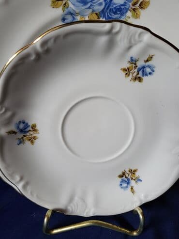 porcelanske solje za caj: Porcelanski set,vintaz winterling Bavaria. Set je perfektan. sve — 12
