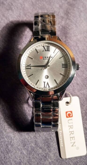 srebrna ogrlica sa krsticem: Classic watch, Male — 9