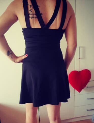 9Fashion Woman S, M, color - Black, Oversize, Short sleeves — 4