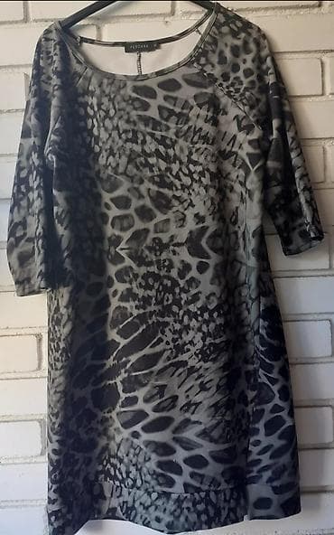 Tunika/haljina Pescara – sivi animal print - Brend: PESCARA (etiketa