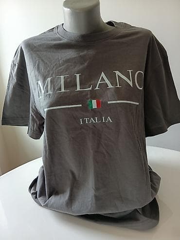 teranova majice: Men's T-shirt Milano, bоја - Siva — 1