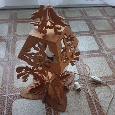 Kućni dekor: Starinska stolna lampa prelep rad — 2