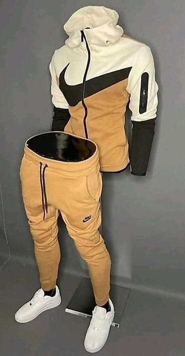 sive pantalone kombinacije: Trenerka Nike, bоја - Šareno — 4