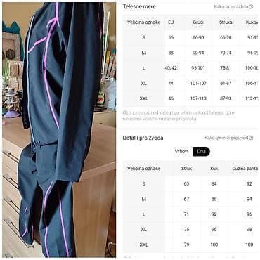 Ženski termo/sweat fit komplet za vežbanje – jakna + pantalone - — 2