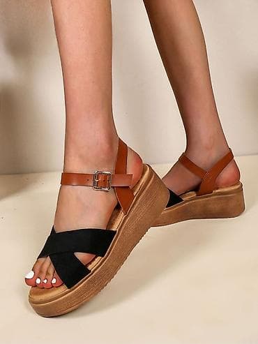 ženska obuća 42 broj: Ženske platform sandale sa ukrštenim kaiševima Velicine od 36 do 41 - — 1