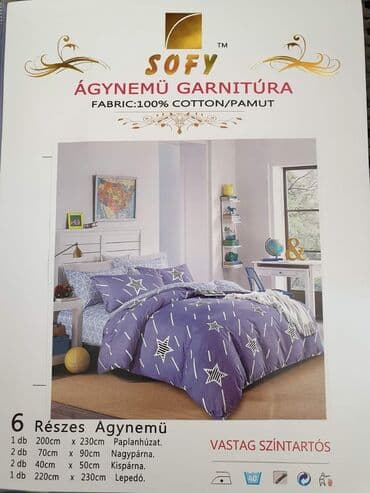 pamučna štep deka: Pamucna posteljina 100% pamuk Set sadrzi: 6 delova: Jorganska — 9
