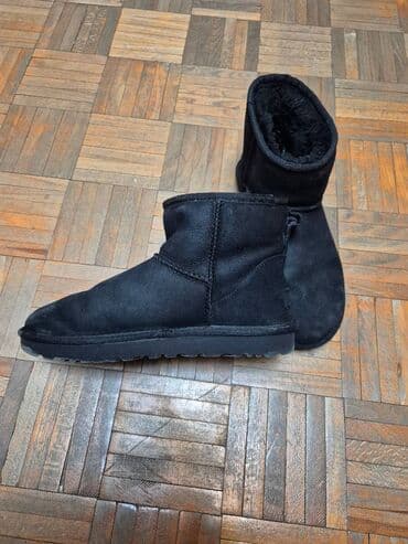 srpsko platno haljine: Ugg mini čizme, bоја - Crna, 38 — 7
