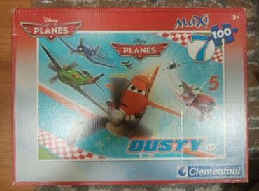 bele helanke za bebe: Puzzle "Super krila". 100 delova. Sastavljene 2 puta. Stanje - kao — 1