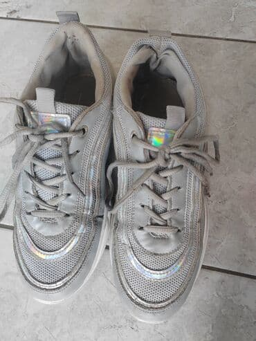 Ankle boots: 40, color - Grey — 2