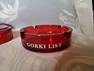 case za gorki list: Pepeljara, bоја - Crvena, Novo — 4