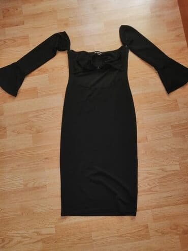 waikiki haljine za punije: Aclima S (EU 36), M, L, bоја - Crna, Oversize, Drugi tip rukava — 1