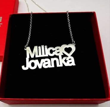 ogrlica sa detelinom: Ogrlica sa dva imena 3600izrada 7 dana — 8