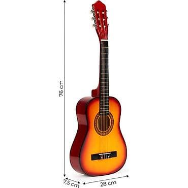 trenerke na veliko: VELIKA DRVENA GITARA ZA DECU NATURAL – ECO TOYS Šifra proizvoda — 1