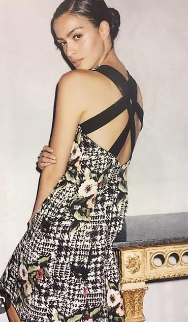 Haljine: Haljina vel S, kao nova - Model: ženstvena midi haljina A-kroja - — 1