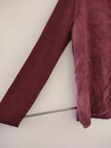pantalone push up: Ad Lib, M (EU 38), Cotton, color - Burgundy — 3