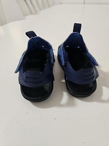 teksas jakne za devojcice: Dečije Nike sandale – plavo/crne - Model: otvorene dečije sandale sa — 4