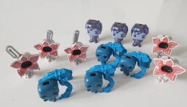 djak rancevi: Kolekcija minijaturnih figura/privезака inspirisanih serijom Stranger — 2