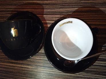vakum posude: Vrhunske Profi šolje za Kapućino Najlepše, Italy, Debeli Porcelan — 2