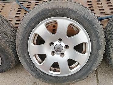 auto pojasevi rs: Komplet od 4 alu felne sa zimskim gumama. - Marka/centar: originalni — 7